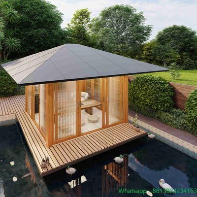 Un buon prezzo. Il padiglione in alluminio in stile sala da tè giapponese scopre bellezza e funzionalità in linea