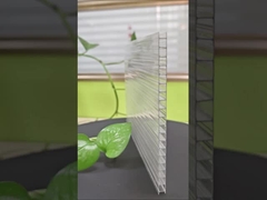 6 mm di foglio cavo PC trasparente