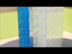 16 mm PC a quattro strati foglio cavo