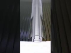 Resistenza agli urti Policarbonato clip con tappo a scatto Vari colori disponibili Facile da installare