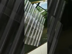 Piastrelle a onde di policarbonato traslucide e diffuse per illuminazione naturale e protezione contro le intemperie