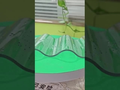 Protezione UV Policarbonato resistente in foglio ondulato 6m lunghezza personalizzata