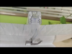 Fogli di policarbonato a profilo X a chiusura U