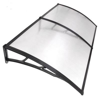 Disegno grafico Canopy in policarbonato fino all'88% di trasmissione della luce PP Plus supporto in fibra di vetro