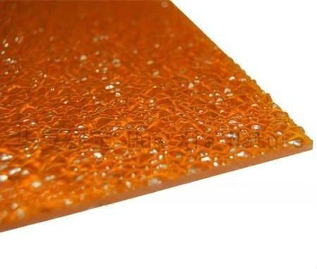 1.6mm-18mm Spessore cristallino in rilievo foglio di policarbonato per lucernario tappezzeria