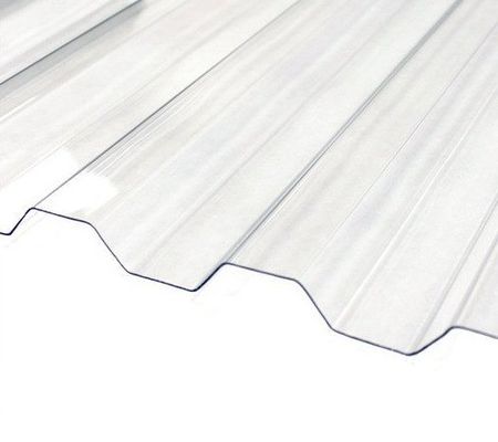 10 mm pannelli di tetto UV ondulati per serra 100% Virgin Bayer
