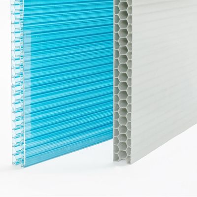 Stile Farmhouse Design Policarbonato fogli cavi realizzati da materiale Makrolon Bayer in qualsiasi colore