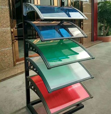 Policarbonato di tolleranza Brackets Nero / Grigio / Bianco Cornice Colore di Canopy PC Sheet