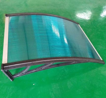 Certificazione CE foglio di policarbonato Canopy tendaggio finestre Disegno personalizzato