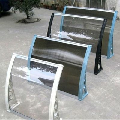 1200 mm lunghezza vetrina balcone telone con plastica trasparente e facile installazione