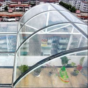 1.22m Legno solido di policarbonato trasparente, robusto e robusto per usi industriali e edili