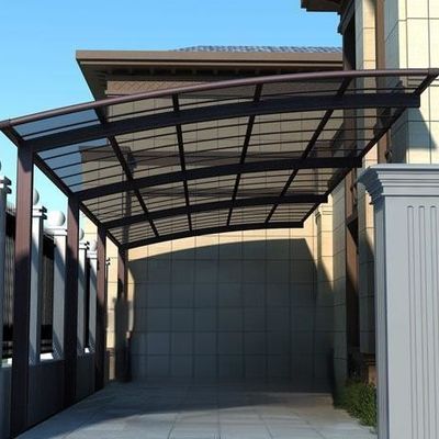 Un buon prezzo. Avvolgente di policarbonato rettangolare Avvolgente con protezione UV Crea uno spazio esterno perfetto in linea