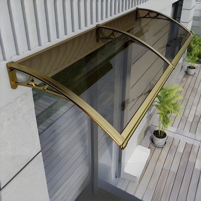 Un buon prezzo. Moderno regolabile fai da te supporto di alluminio foglio PC baldacchino protezione contro la pioggia e il sole in linea