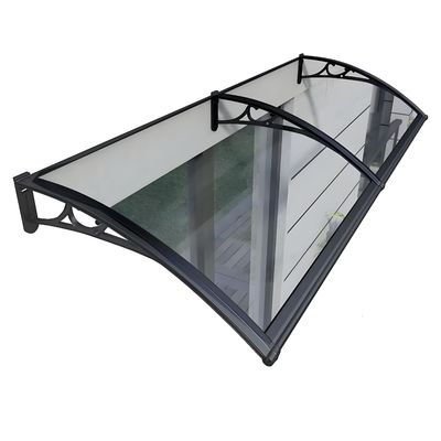 Un buon prezzo. 2.4mm Solid Polycarbonate Awning Bracket per la riduzione del rumore generale del baldacchino esterno in linea