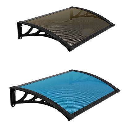 Un buon prezzo. 2.5mm/5.0mm Bronzo trasparente DIY policarbonato PC Canopy telone vetrina con PP o telaio in alluminio in linea
