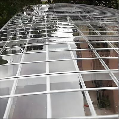 Resistenza alle intemperie 1,2 g/Cm3 lamiere di copertura in policarbonato massiccio con anti-UV