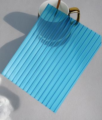 4 mm 4 * 8 piedi Blu Policarbonato foglio cavo con struttura di favo di miele