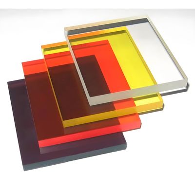taglio personalizzato colorato 6mm 3,05m*3,05m foglio PMMA acrilico per segnaletica e display