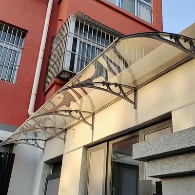 Ottieni la migliore protezione per la tua porta con supporto in alluminio PC telone di lamiera solida resistente alle intemperie