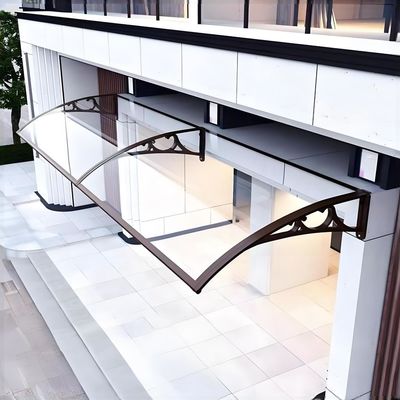 Prezzo di fabbrica Canopy PC personalizzabile Lastre di policarbonato solido per la flessibilità del design e la trasmissione della luce per porte o finestre