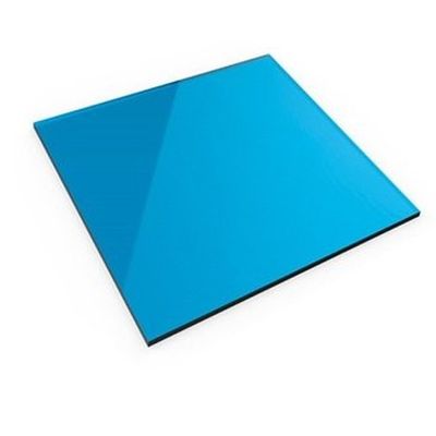 1mm-18mm 5 piedi*100 piedi Protezione UV Colore duraturo e durata di vita Lastro di policarbonato blu