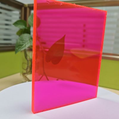 6 mm di fogli di policarbonato rosa solido per serre