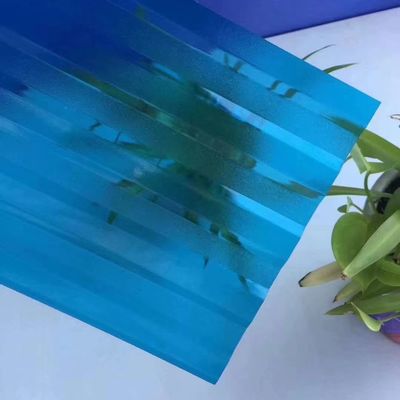 Carta ondulata in policarbonato di plastica termoisolatrice resistente agli urti per la costruzione