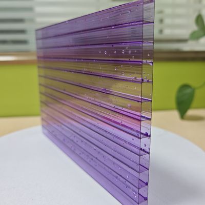 Un buon prezzo. Carta vuota di policarbonato viola leggera resistente agli urti per i vetri per tetti in linea
