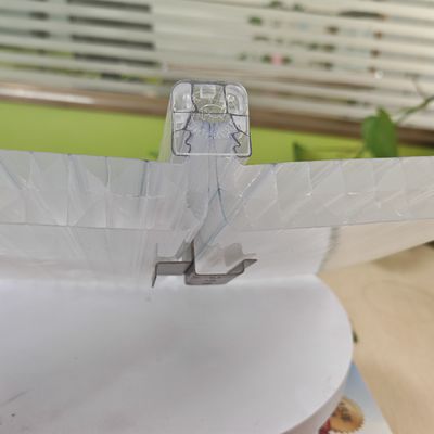 Fogli di policarbonato a profilato X a blocco U - Tetti leggeri resistenti agli urti per tettoie