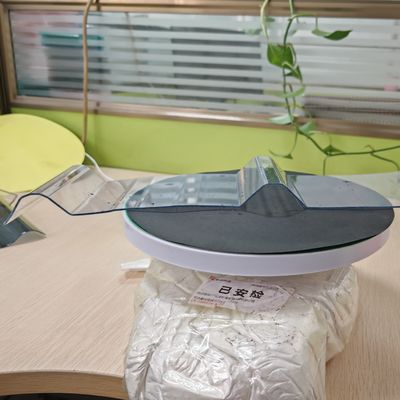 foglio ondulato di policarbonato trasparente larghezza 840 mm per applicazioni flessibili e versatili