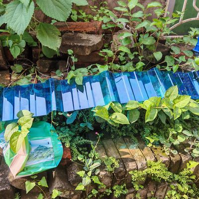 0.8 mm a 2.8 mm Blue Corrugate PC Board per tetto e baldacchino resistenti alle intemperie