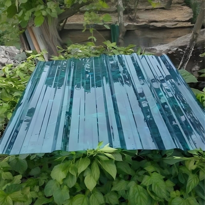 Un buon prezzo. Blu da 0,8 mm a 2,8 mm Plastico resistente alle alte temperature in policarbonato ondulato Piastrelle di foglio per tetti in ambienti estremi in linea