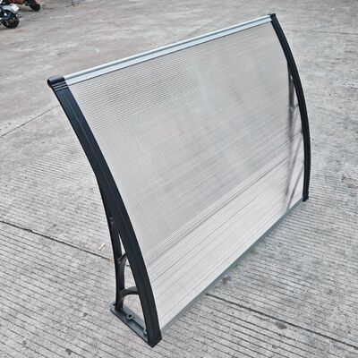 Un buon prezzo. Materiale di vela in policarbonato 1000mm*1000mm 1000mm*1200mm PC Canopy Balcony Awnings Made With PC Hollow Sheet Or PC Solid Sheet Adatto per uso commerciale in linea