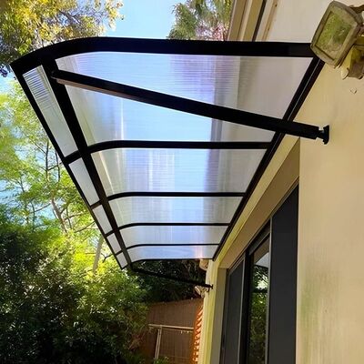 Un buon prezzo. Tettoia per tenda da sole Copertura in policarbonato alveolare Lastra cava in policarbonato a doppia parete Ideale per soluzioni edilizie resistenti agli agenti atmosferici in linea