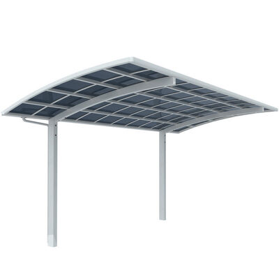 Un buon prezzo. Carport di lega di alluminio rettangolare con protezione UV ideale per il riparo esterno dei veicoli e durabilità duratura in linea