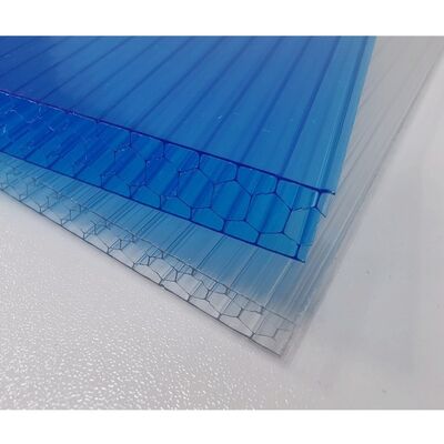 Un buon prezzo. Lastra in policarbonato a nido d'ape di dimensioni normali 2.1 5.8 m costruita utilizzando materiali Covestro Marlon Huasheng ideali per pannelli per l'edilizia energetica in linea