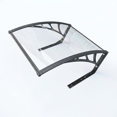 Un buon prezzo. Tettoia in policarbonato trasparente, staffa in plastica per tosaerba, facile installazione In linea